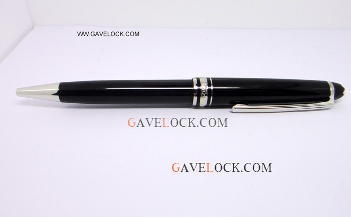 AAA Montblanc Meisterstuck Classic Ballpoint Black Medium Size Fake Mont blanc Pen AAA Montblanc Meisterstuck Classic Ballpoint Black Medium Size Fake Mont blanc Pen